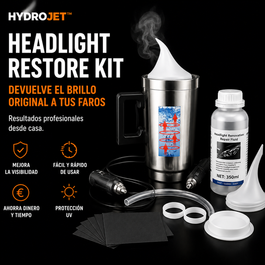 HydroJet™ | Headlight Restore Kit
